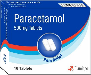 Flamingo Paracetamol Caplets 500mg - 5 Packs | 80 Caplets